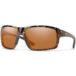 Smith Hookshot Sunglasses ChromaPop Polarized in Dark Amber Tortoise with Copper